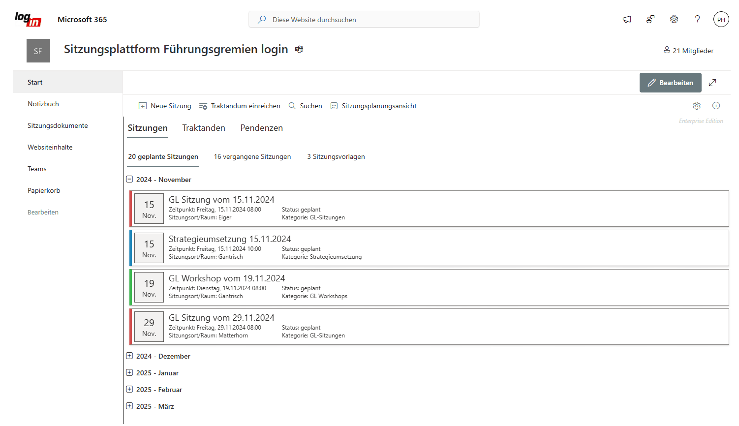Personalprozesse für SharePoint und Microsoft 365